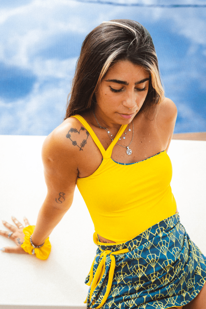 Pareo Reversible Chrysler Owl's Eye