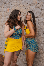 Pareo Reversible Chrysler Owl's Eye