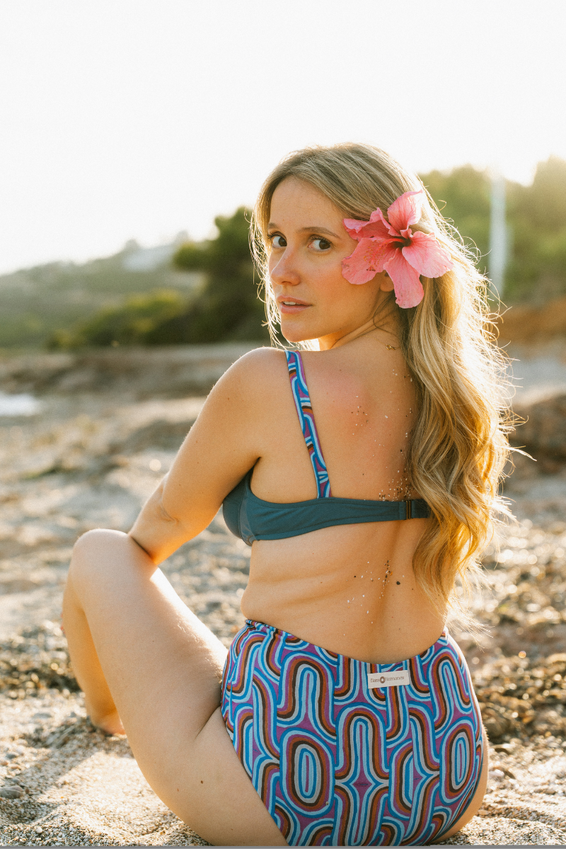 Sujetador de Aro Azul ATLANTA | Mujer