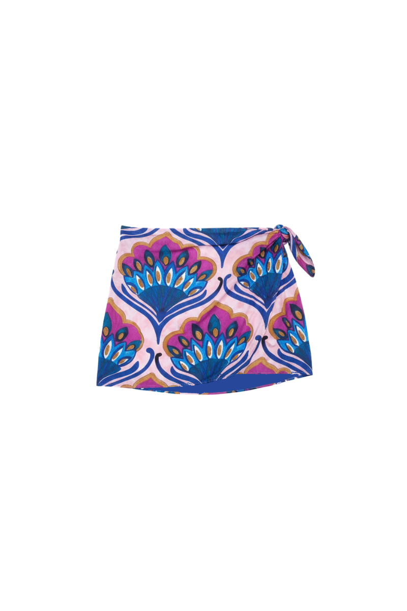 Pareo Reversible The Webster Blue Pansy